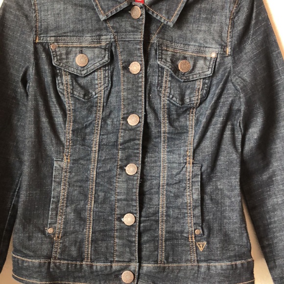 Guess Dark Denim Jacket - Picture 3 of 6